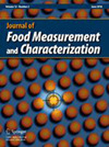 Journal of Food Measurement and Characterization杂志封面